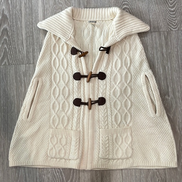 Lucky brand poncho 100% wool - Picture 1 of 3